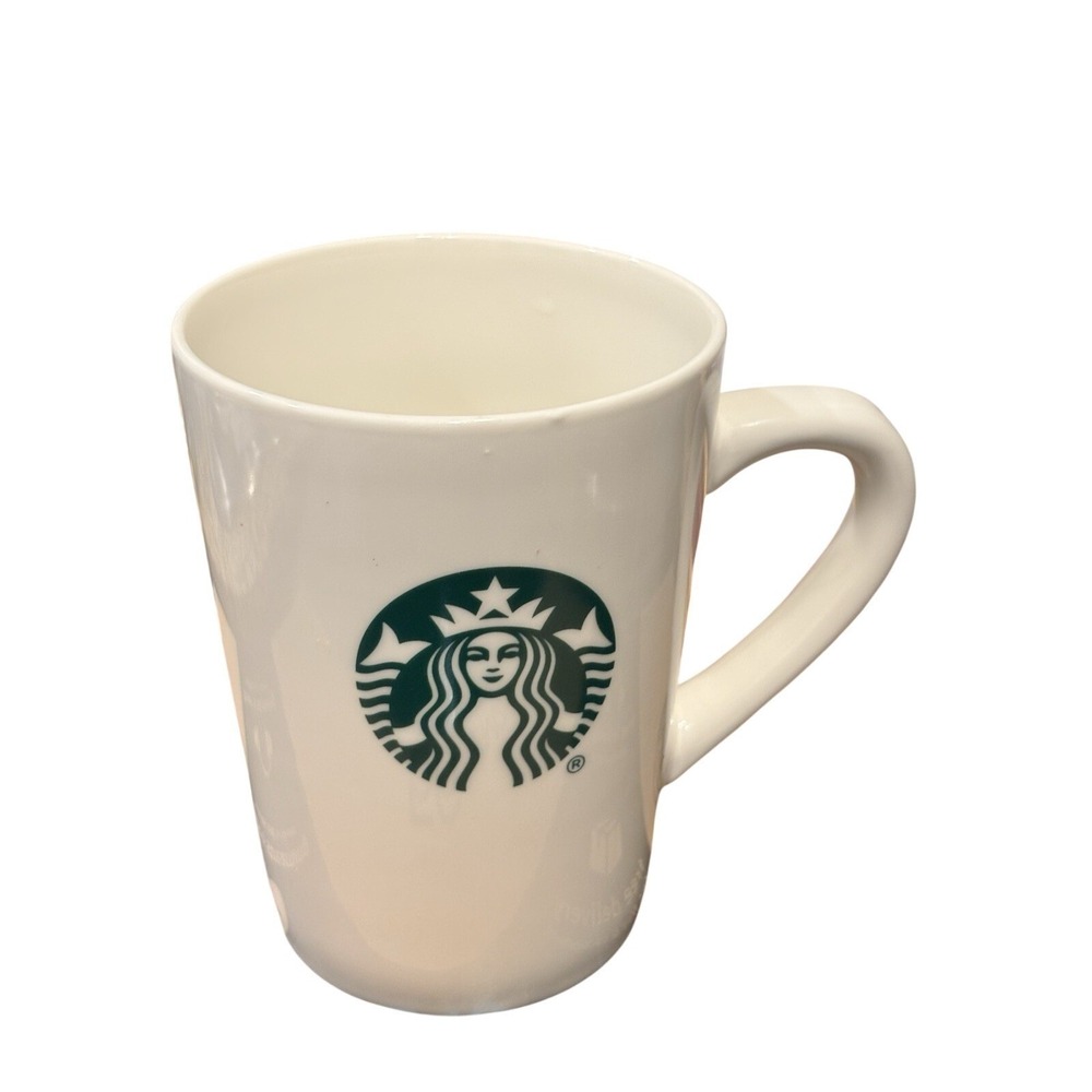 Starbucks Mug White Ceramic Classic Logo Coffee Tea Cup